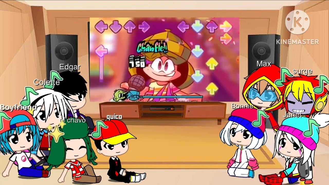 Brawl stars reaccionan a fnf vs el chavo del 8