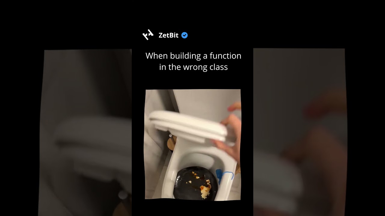 When building a function in the wrong class #programmer #coding #codinglife