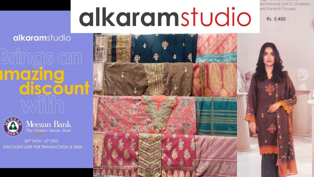 Alkarm studio sale FLAT 40% OFF In New Winter Collection 2022