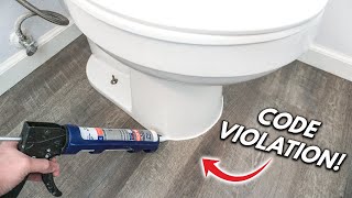 Should You Caulk Around The Bottom Of A Toilet? Pros And Cons! | The DIY Great Debate!