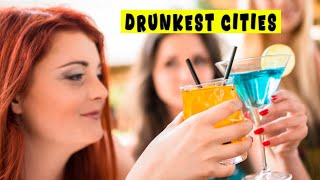 Top 10 Drunkest Cities in America. Wisconsin has too many.