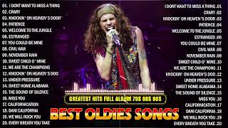 The Best Oldies Music Songs 70s 80s// Aerosmith, Queen, Guns N' Roses, Bon Jovi #music