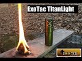 ExoTac TitanLight Waterproof Refillable Lighter