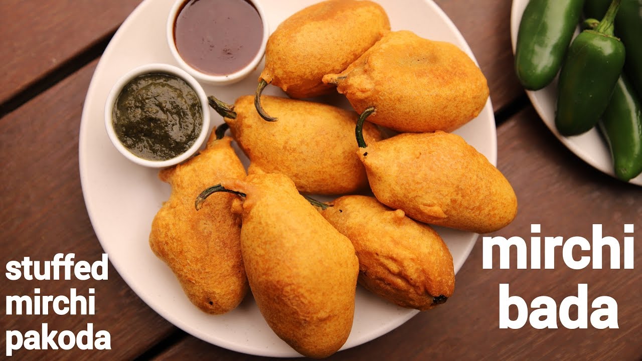 mirchi bada recipe | mirchi vada | राजस्थानी मिर्ची वड़ा | how to make rajasthani mirchi bada | Hebbar | Hebbars Kitchen