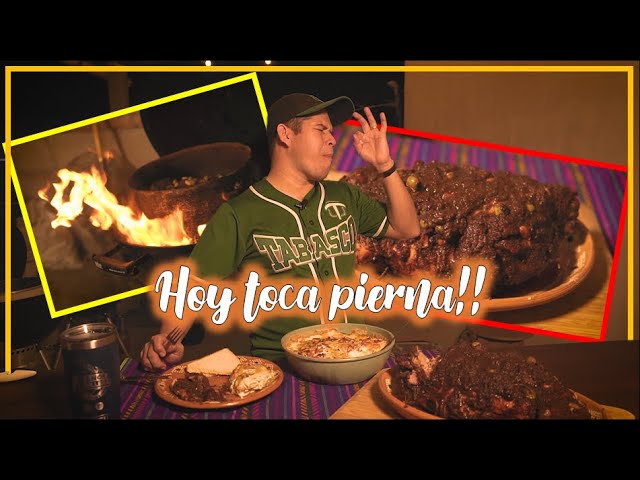 Pierna Claveteada | Cocina Tabasqueña - YouTube