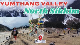 Yumthang valley// North Sikkim 🥶🥶🏔️❄️ Pelhoudre amukka chatningge🥲🌈@Sambi_vlogs147