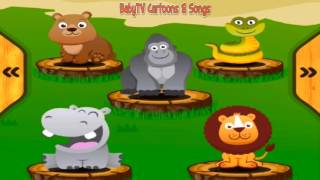 20 Animals Names Sounds Cartoon Animals Puzzle Kids Games For Children And Babies