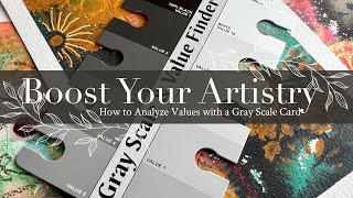 Boost Your Artistry: How to Analyze Art Values with a Gray Scale Card - Art tutorial screenshot 4
