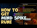 How To Get Mind Spike Rune Priest Sod World of Warcraft Classic