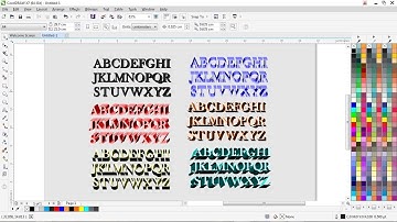 TUTORIAL | Fungsi Extrude | CorelDRAW X7