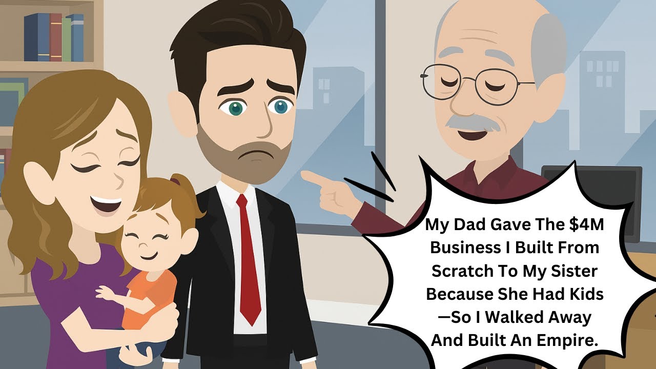 My Dad Gave The $4M Business I Built From Scratch To My Sister Because She Had Kids—So I Walked...