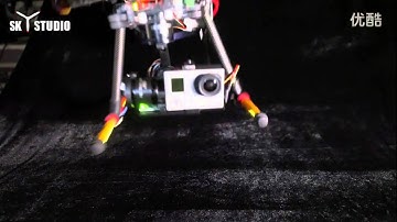 cnchelicopter.com QT3D-Gopro 3 axis gopro gimbal reference video