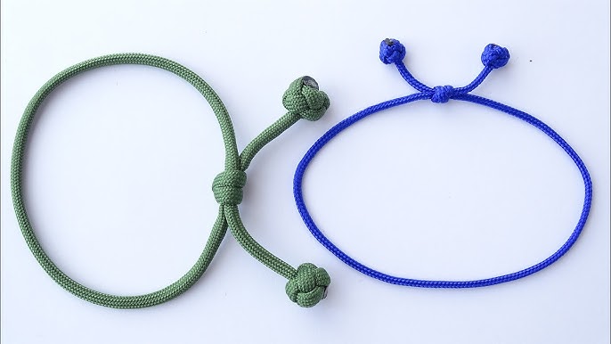 How to tie elastic bracelets - most secure knot! 