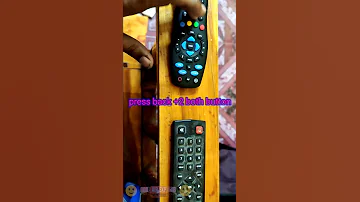 Tata Sky Remote And Tv Remote Pairing In Tamil Universal Remote Settings Tamil Cool Air Experts 