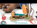 Hit the brakes  25 diy stem projects kit for kids 5 yrs with electric motor science experiments