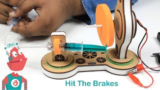 Hit the Brakes | 25  DIY STEM Projects Kit for Kids 5  yrs with Electric Motor, Science Experiments