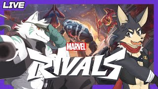 【Marvel Rivals】初心者オオカミのマーベルライバルズ！【やたの かがみ/獣人Vtuber/Reverse Clock】