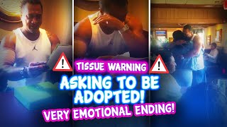 🛑Tissue Warning🛑 Asking To Be Adopted | Very emotional Ending!
