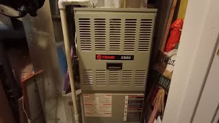 Trane XB80 Gas Furnace Start Up 2022