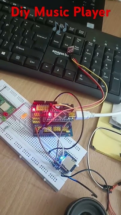 Diy Music Player using Arduino nano and DFplayer - YouTube