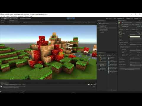 Minecraft-Style World in Unity - Programmed in 3 Days