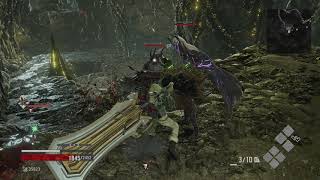 Code Vein - Ashen Cavern Entrance Path to Towering Crags: Rubelite Piercer, The Lost (2019)