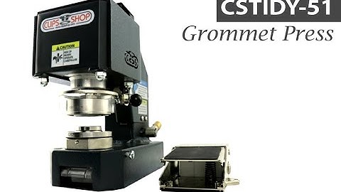 CSTIDY-51 Pneumatic Grommet Press with Accessories