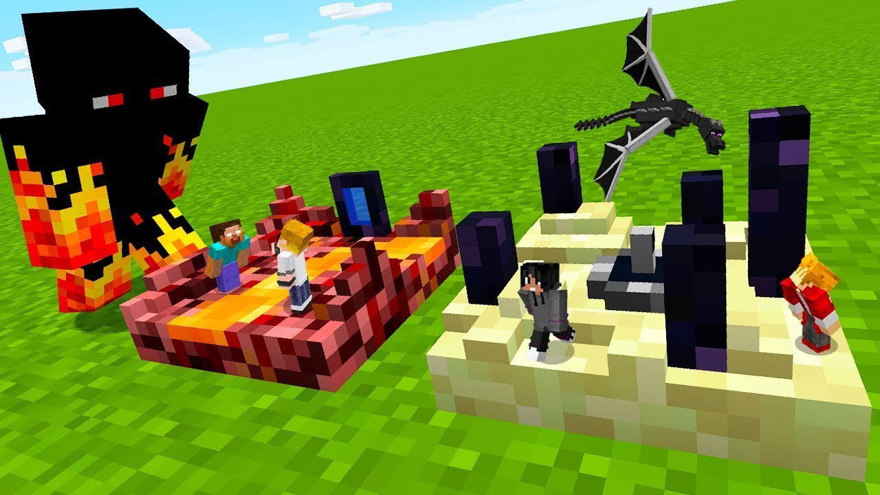 Qual é MENOR dimensão que existe no minecraft? 😧