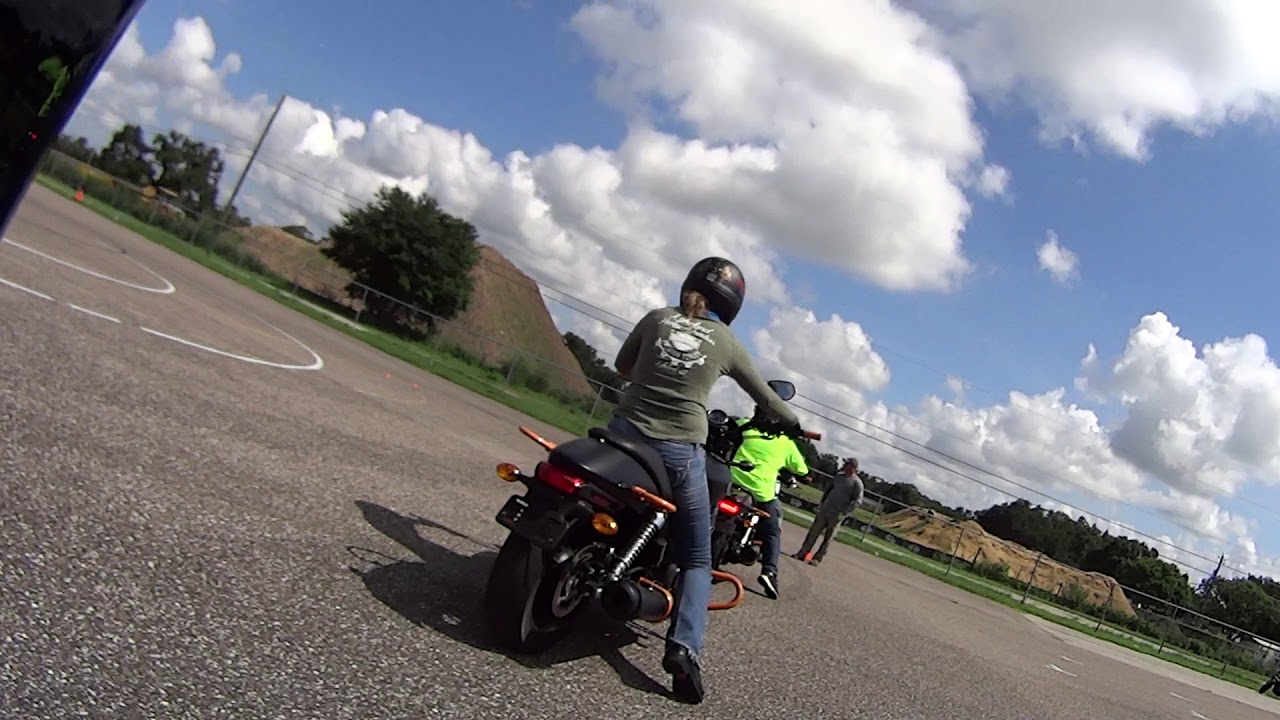 MSF Motorcycle Training #1 - YouTube