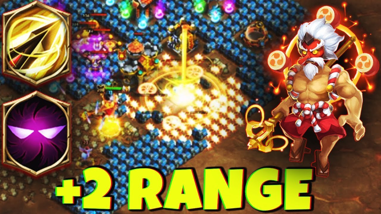 STORM EATER | +2 Range | 8 zealous drive | 7 unholy pact | AWESOME GAMEPLAY | CASTLE CLASH