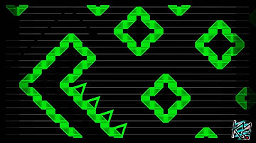 Geometry Dash - Retro Circles by nacho21 (Demon) Complete + 3 Coins (Live)