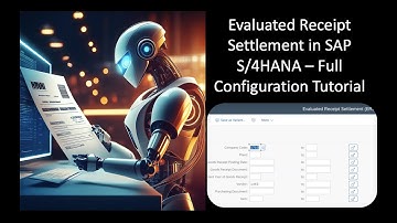 Evaluated Receipt Settlement (ERS) in SAP S/4HANA