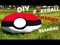 GIANT POKEBALL BEANBAG - DIY SUPER LARGE BEAN BAG COUCH CHAIR | Tranquil Inspire GIANT POKEBALL BEANBAG - DIY SUPER LARGE BEAN BAG COUCH CHAIR | Tranquil Inspire