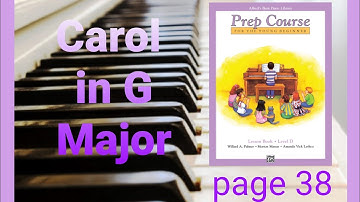 Carol in G Major Alfred