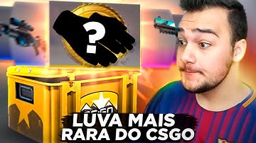GANHEI a LUVA mais RARA do CSGO abrindo CAIXAS! - CSGO Open Case