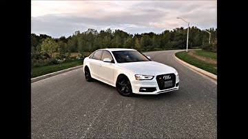 2016 Audi S4 Before and After Resonator Delete Magnaflow X-Pipe