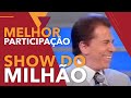 Silvio Santos no Show do Milhão - Melhor participação do programa