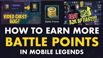TRICK - HOW TO CONVERT VIDEO CHEST INTO BATTLE POINTS (Mobile Legends)/EASY STEP