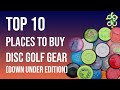 Top 10 places to buy disc golf gear down under edition