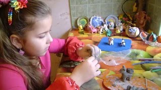 Лепка из глины. Лепка собачки (2 часть). Урок 3 Лепка из глины. Лепка собачки (2 часть). Урок 3