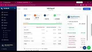 Edit Payroll   On Site HR