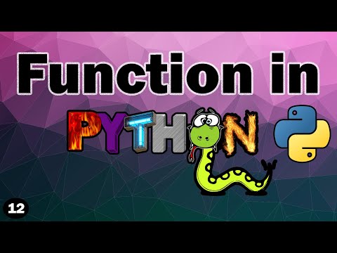 How to write a function in python, Fuction definition and execution of the function in the main code