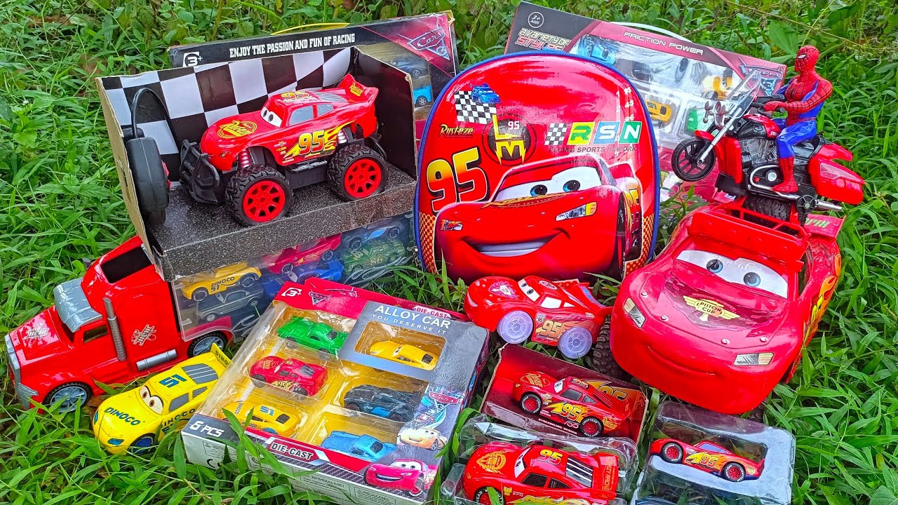 Disney Pixar Cars Unboxing Review l Lightning McQueen Bubble RC Car | Monster Truck