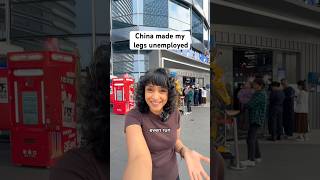Indian shocked by Chinese exoskeleton legs 🦵 🤯 #shorts #ytshorts #china