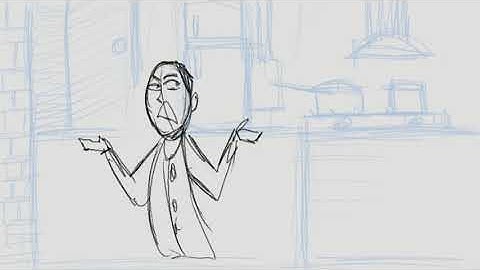 Rough animation test on rough animator