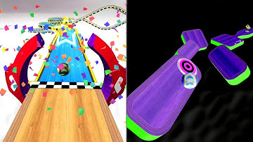 Going Balls Reverse Night Speedrun – PERFECT Run vs Normal! #Gaming #Ball