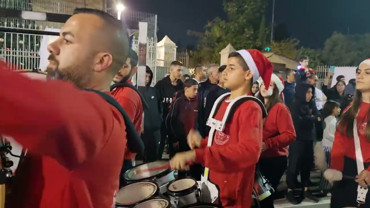 مجموعة كشافة ومرشدات مار فرنسيس الرملة اضاءة شجرة الميلاد 9 كانون الاول 2022 A