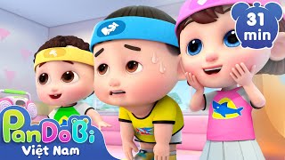 Tập thể dục buổi sáng | Head shoulders knees and toes | Nhạc thiếu nhi vui nhộn | Super Pandobi