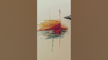 This is an art therapy.#abstractart #abstractlayers #art #colorpencil #colorpencildrawing #artshorts