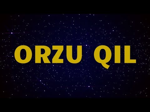 ORZU QIL!- Abdukarim MIrzayev. Kuchli o‘zbekcha MOTIVATSIYA!